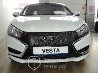 Маска утеплитель радиатора НОРМА для автомобиля Lada Vesta / Лада Веста 2015-н.в.
