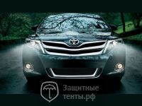 Маска утеплитель радиатора СТАНДАРТ для автомобиля Toyota Venza 2013-2016 / Тойота Венза 2013-2016