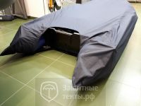 Модельный тент-чехол на резиновую ПВХ лодку  для Nissamaran Tornado / Ниссамаран Торнадо Nissamaran Tornado 230 