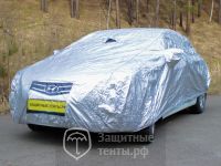Тент АВТОПИЛОТ Серебристый с хлопковой подкладкой 170T silver laminated COTTON ( премиум )  для ТагАЗ Tager 