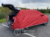 Два замка молнии на двери багажника