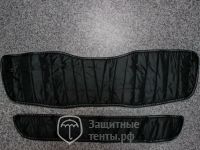 Маска утеплитель радиатора СТАНДАРТ для автомобиля KIA Sorento Prime / Киа Соренто Прайм 2014-2017