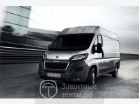 Маска утеплитель радиатора НОРМА для автомобиля Peugeot Boxer / Пежо Боксер 2016 (раздельная)