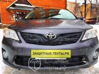 Маска утеплитель радиатора СТАНДАРТ для автомобиля Toyota Corolla / Тойота Королла 2010-2013 (E150) Рестайлинг