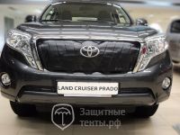 Маска-утеплитель НОРМА для автомобиля Toyota Land Cruiser Prado 120 2002-2009 / Тойота Ленд Крузер Прадо 120 2002-2009