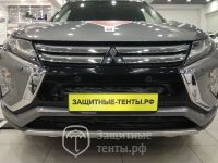 Маска утеплитель радиатора СТАНДАРТ для внедорожника Mitsubishi Eclipse Cross / Мицубиси Эклипс Кросс 2017 - н.в.