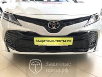 Маска утеплитель радиатора НОРМА для автомобиля Toyota Camry / Тойота Камри (2017 - н.в.)
