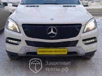 Маска утеплитель радиатора СТАНДАРТ для автомобиля Mercedes-Benz M-Class / Мерседес М-класс (2011 - 2015)