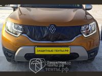 Маска утеплитель радиатора ПРЕМИУМ для автомобиля Renault Duster / Рено Дастер (2020 - н.в.)