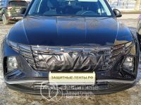 Маска утеплитель радиатора СТАНДАРТ для автомобиля Hyundai Tucson / Хендай Туссан (2020 - н.в.)