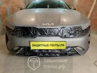 Маска утеплитель радиатора НОРМА для автомобиля KIA K5 / КИА К5 (2019 - н.в.)