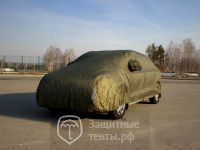 Тент чехол для автомобиля, ТУРИСТ плюс  для ТагАЗ Vortex Estina 