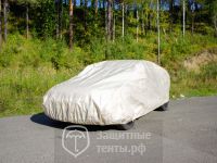 Тент чехол для автомобиля, СТАНДАРТ  для ВАЗ / Lada Калина хэтчбек 
