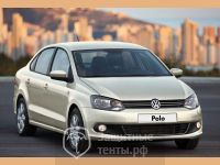 Модельный тент-чехол для автомобиля Volkswagen Polo Sedan / Фольксваген Поло Седан