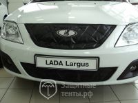 Маска утеплитель радиатора ПРЕМИУМ для автомобиля Lada Largus / Лада Ларгус 2012-н.в.
